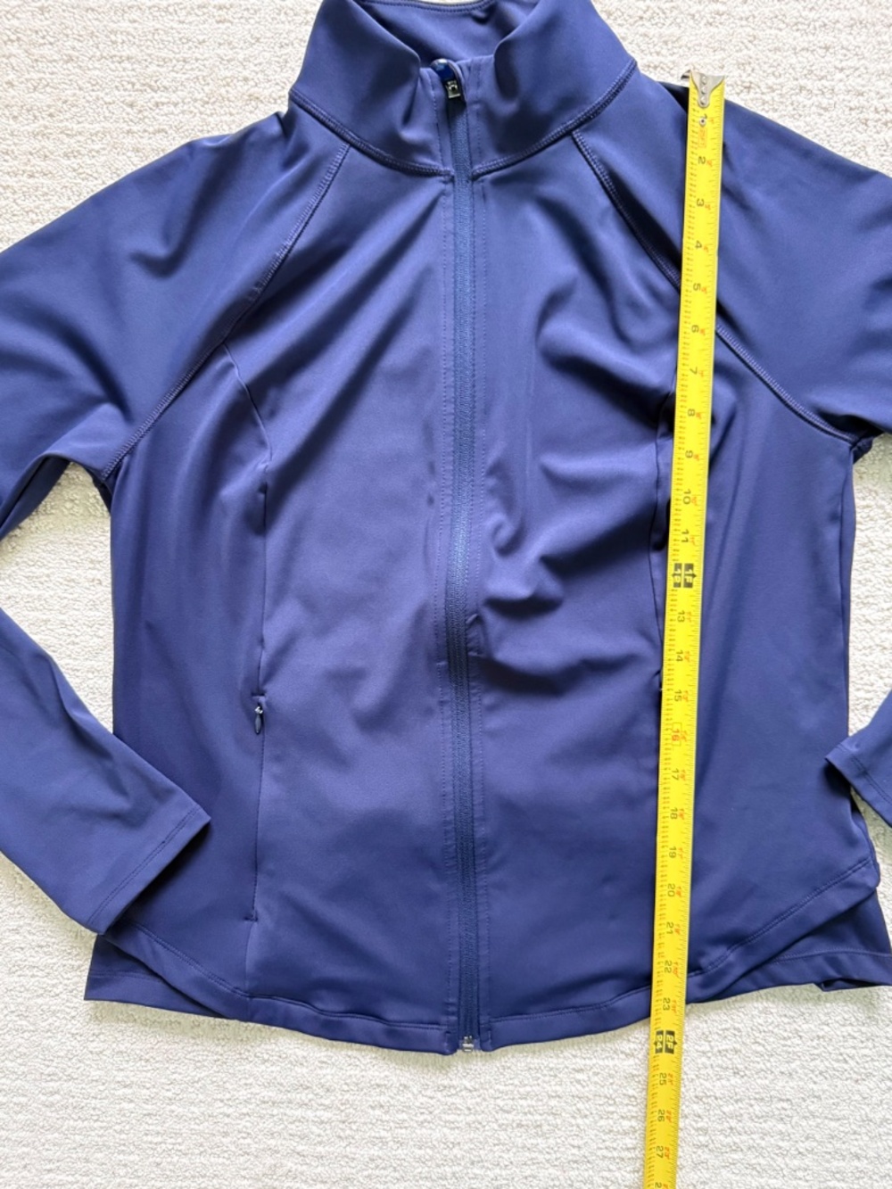 TEK GEAR | Navy Ultrastretch Performance Jacket Sz L - Picture 5 of 7
